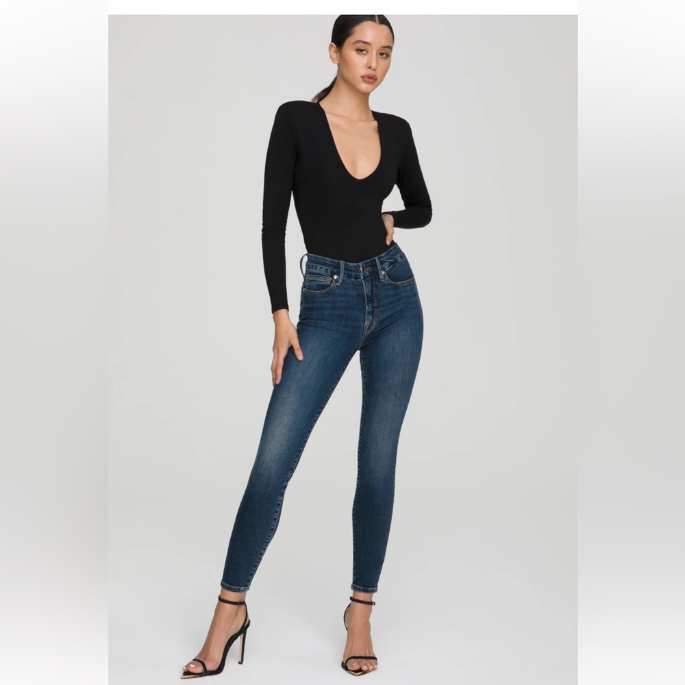 Good American Good Legs Skinny Jeans. Size 4/27